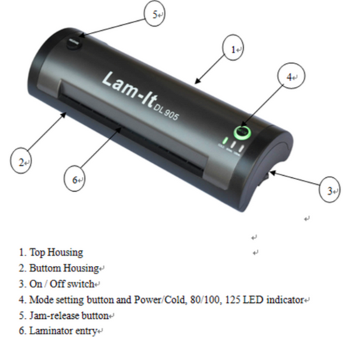 DL905 - A4 Document Laminator