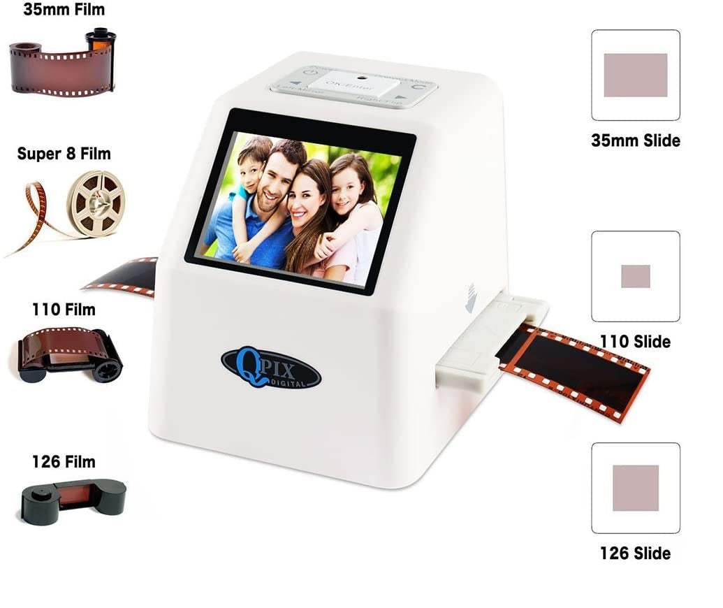 MDFC1400 - 126KK/110/135/Super 8 Film Negative & Slide Scanner