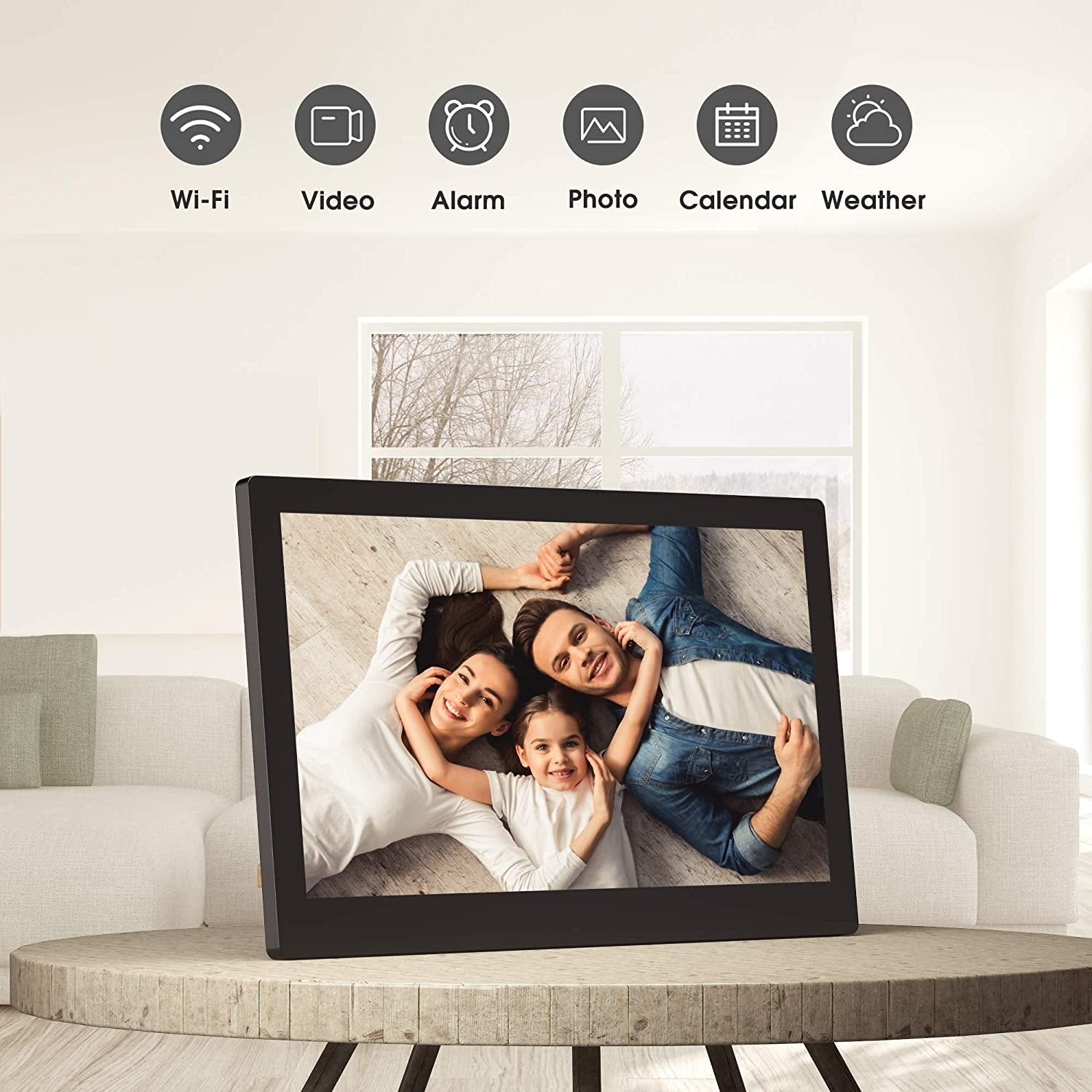 PF1005WV -  Vphoto 10.1'' Wifi Digital Photo Frame Multi-Function IPS Touch Screen