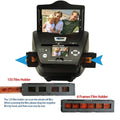 PS970H - 4 in 1 Film/Slide/Photo/Name Card Scanner with 4GB SD Card