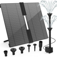 Solar Water Fountain 12V/20W with 5 Nozzles