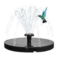 Solar Water Fountain 7V/1.4W with 6 Nozzles