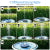 Solar Water Fountain 7V/1.4W with 6 Nozzles